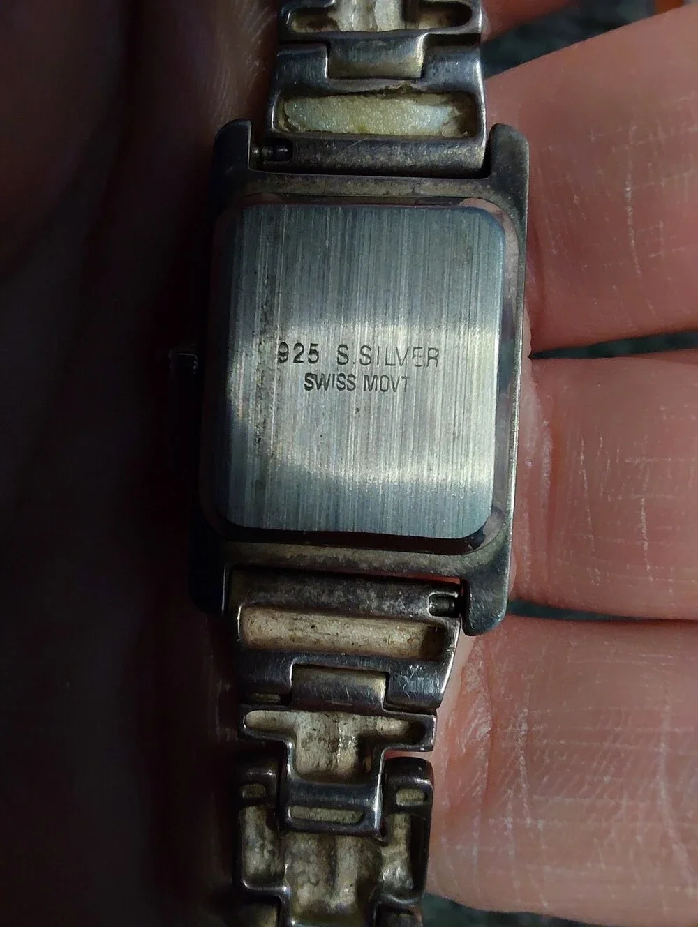 Vtg Peyote Bird Santa Fe Sterling Silver Watch 925 Roman Numeral Southwest CC